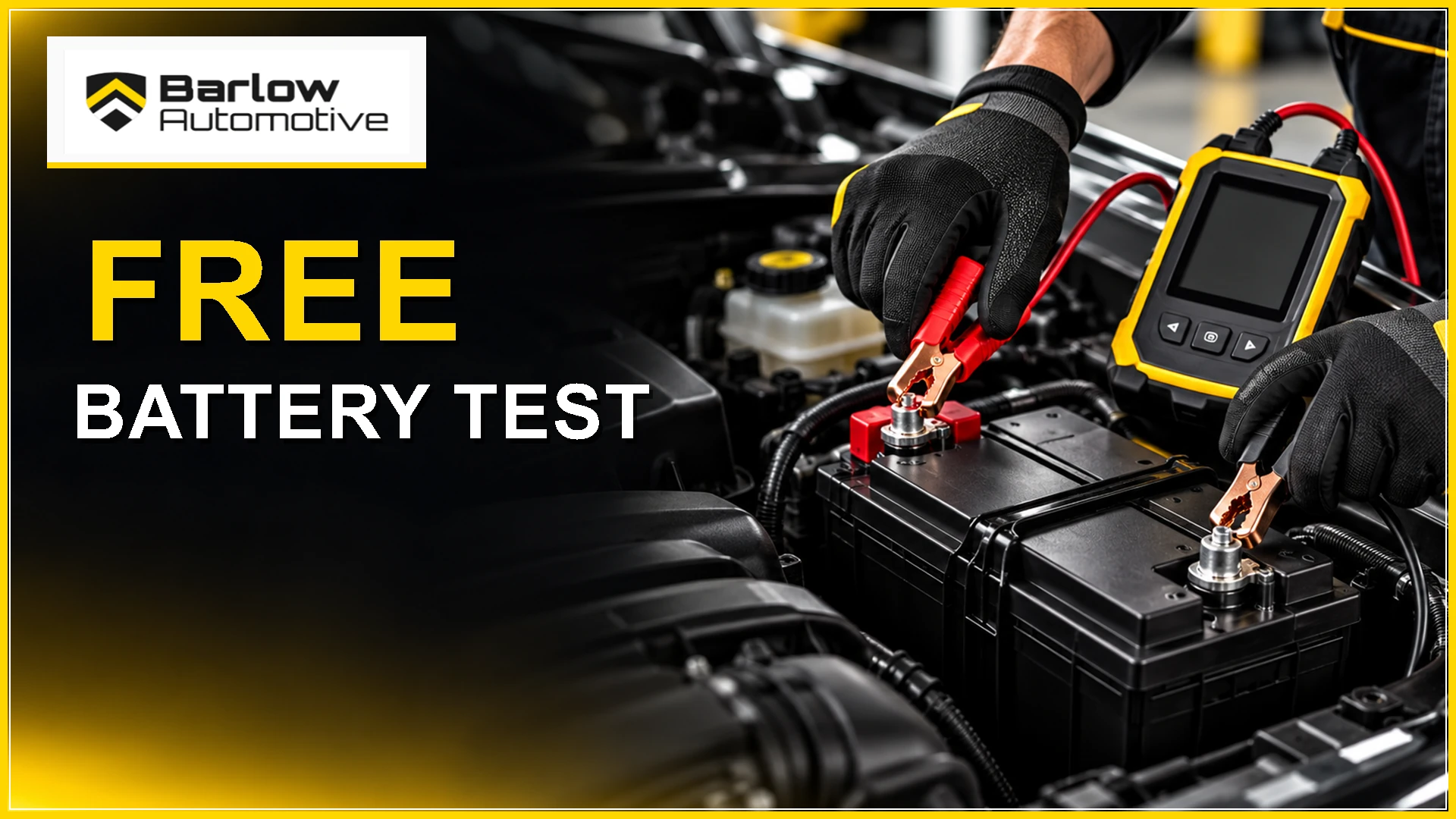 Barlow Automotive: free battery test.